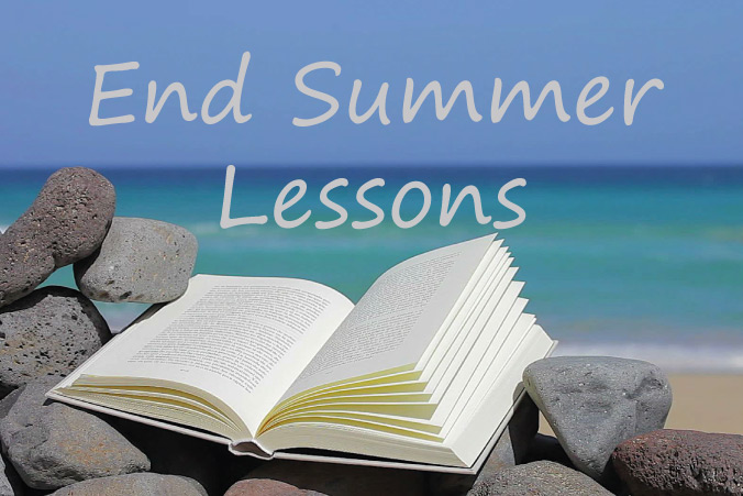 Pronti per la scuola…lezioni di fine estate