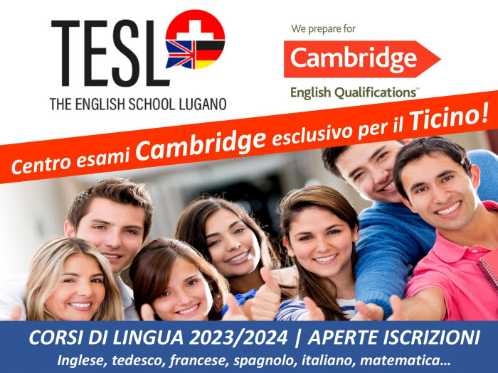 The English School Lugano – iscrizioni 2023/2024