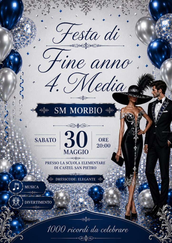 Festa di fine anno 4° media 2026